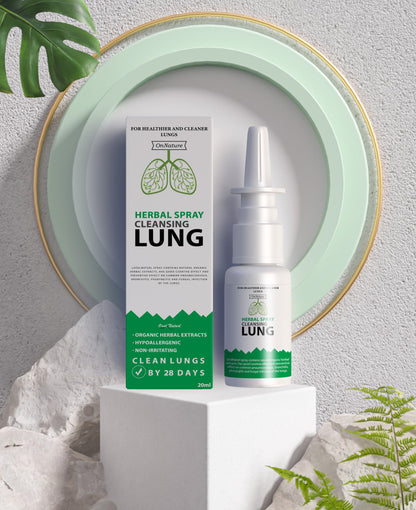 ☘️Official Brand Store✅OnNature Organic Herbal Lung Cleanse & Repair Nasal Spray