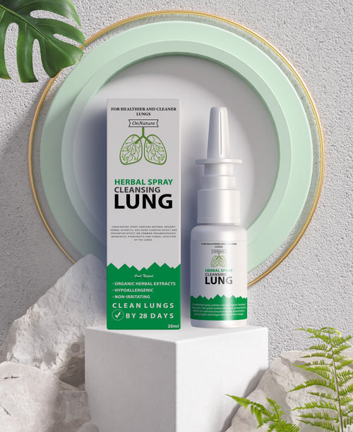 ☘️Official Brand Store✅OnNature Organic Herbal Lung Cleanse & Repair Nasal Spray