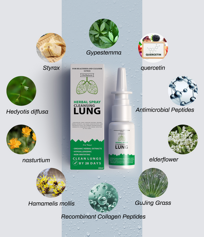 ☘️Official Brand Store✅OnNature Organic Herbal Lung Cleanse & Repair Nasal Spray