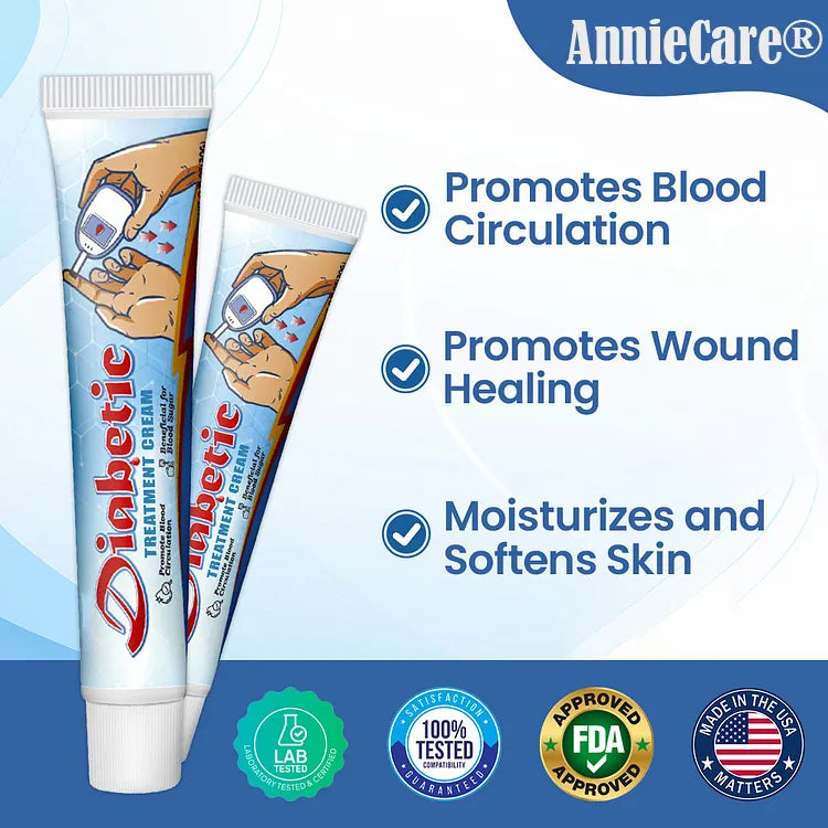 LIMITED TIME 60% OFF🔥AnnieCare® VitaGluco Diabetes Treatment Cream -👨‍⚕️ American Academy of Dermatology (AAD) Approved