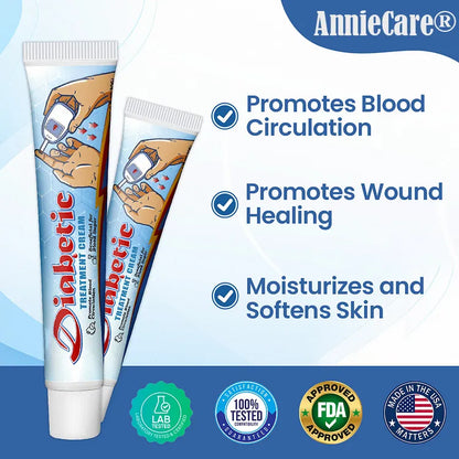 LIMITED TIME 60% OFF🔥AnnieCare® VitaGluco Diabetes Treatment Cream -👨‍⚕️ American Academy of Dermatology (AAD) Approved