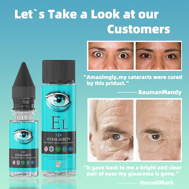 EYESLIGHT🔬Nano Vision Repair Eye Serum ✅FDA Approved(Suitable for presbyopia, dry eye syndrome, glaucoma, and cataracts)