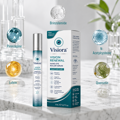 ☘️Official Brand Store✅Visiora™ OptiClear Nano Eye Roller Serum